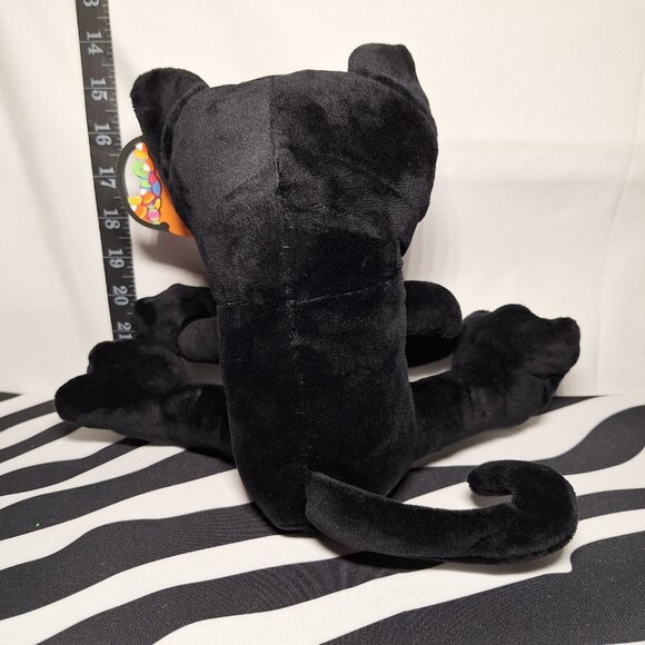 NWT Bark Klaus the Black Cat Dog Toy M-L - Picture 2 of 5